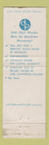 Matchbook Cover - Elgin Watches Tinsley's St Petersburg FL WEAR