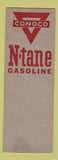 Matchbook Cover - Conoco Super Test Motor Oil gas SAMPLE