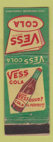 Matchbook Cover - Vess Cola WORN