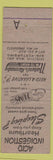 Matchbook Cover - Tums Antacid Fishing Flies Professor