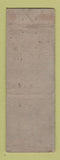 Matchbook Cover - State Diner Schenectady NY WORN