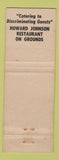 Matchbook Cover - Oak Park Motel Brunswick GA