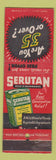 Matchbook Cover - Serutan for Constipation  WEAR