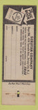 Matchbook Cover - Serutan for Constipation  WEAR