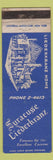 Matchbook Cover - Syracuse Liederkranz Home NY