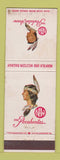 Matchbook Cover - Norfolk and Western Railroad WORN