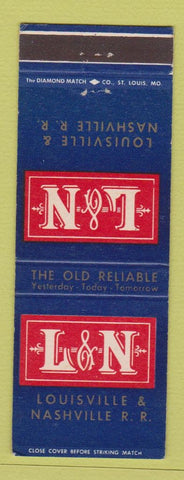 Matchbook Cover - L&N Railroad Louisville Nashville