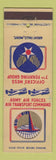 Matchbook Cover - Army Air Forces Air Transport Great Falls MT