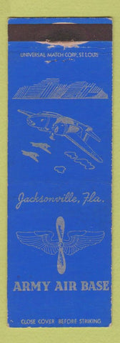 Matchbook Cover - Army Air Base Jacksonville FL WEAR