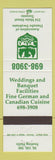 Matchbook Cover - Association of Danube Swabians Toronto ON