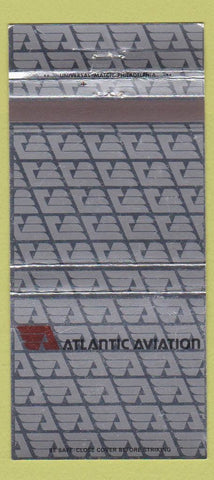 Matchbook Cover - Atlantic Avaiation  30 Strike
