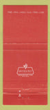 Matchbook Cover - Atlantic Avaiation  30 Strike