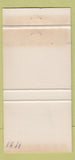 Matchbook Cover - Atwood Lake Marina ERST 30 Strike