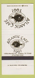 Matchbook Cover - Atlantic Cafe Addison TX 30 Strike