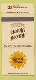 Matchbook Cover - Atwood Resort Dellroy OH 30 Strike
