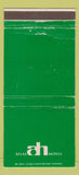 Matchbook Cover - Atlas Hotels San Diego Van Nuys Scottsdale WORN 30 Strike