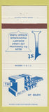 Matchbook Cover - 1st National Bank Belen NM Los Lunas Moriarty 30 Strike