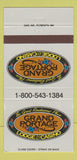 Matchbook Cover - Grand Portage Lodge Casino 30 Strike