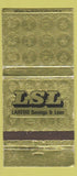 Matchbook Cover - Laredo Savings and Loan TX 30 Strike