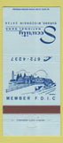 Matchbook Cover - Security National Bank Durand WI 30 Strike