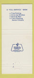 Matchbook Cover - Security National Bank Durand WI 30 Strike