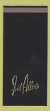 Matchbook Cover - Sid Allen's Englewood Cliffs NJ restaurant 30 Strike