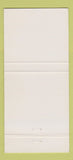 Matchbook Cover - Coliseum Inn Charlotte NC 30 Strike