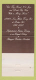 Matchbook Cover - La Rocca's Florissant MO 30 Strike