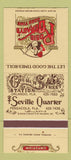 Matchbook Cover - Rosie O'Grady's Good Time Orlando Pensacola FL 30 Strike