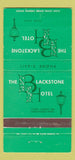 Matchbook Cover - Blackstone Hotel Tyler TX 30 Strike