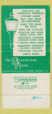 Matchbook Cover - Blackstone Hotel Tyler TX 30 Strike