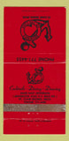 Matchbook Cover - Brownie's on the Lake ST Clair Shores MI WEAR 30 Strike