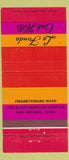 Matchbook Cover - La Fonda Oak Hills San Antonio TX 30 Strike