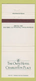 Matchbook Cover - Omni Hotel Charleston SC 30 Strike