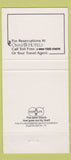 Matchbook Cover - Omni Hotel Charleston SC 30 Strike