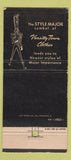 Matchbook Cover - Varsity Town Clothes Tom Maloney Decato's 30 Strike