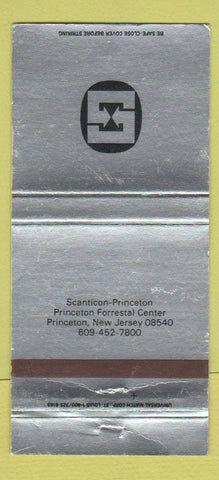 Matchbook Cover - Scranton Princeton Forrestal Center NJ WEAR 30 Strike