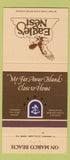 Matchbook Cover - Eagle's Nest Marco Island FL 30 Strike