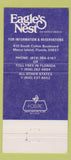 Matchbook Cover - Eagle's Nest Marco Island FL 30 Strike
