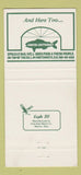 Matchbook Cover - Horsefeathers Portland ME Dover NH North Conway 30 Strike