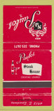 Matchbook Cover - Paulos Steak Tucson AZ WEAR 30 Strike