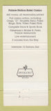 Matchbook Cover - Palace Station Hotel Casino Las Vegas NV  30 Strike