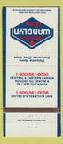 Matchbook Cover - Auberges Wandlyn Inns QC NB NS PE ME 30 Strike
