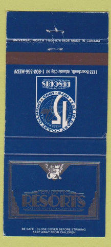 Matchbook Cover - Merv Griffin's Resorts Casino Atlantic City NJ 30 Strike