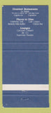 Matchbook Cover - Merv Griffin's Resorts Casino Atlantic City NJ 30 Strike