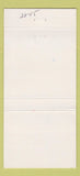 Matchbook Cover Camel Cigarettes Grape Street Pub Philadelphia PA WORN 30 Strike