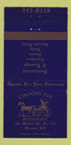 Matchbook Cover - Country Inn Restaurant Warren RI WEAR 30 Strike