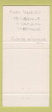 Matchbook Cover - Executive Mansion Louisville KY 30 Strike
