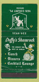 Matchbook Cover - Duffy's Coat of Arms Denver Colorado WEAR 30 Strike