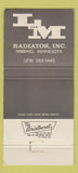 Matchbook Cover - L&M Raditor Hibbing MN AMC Show Las Vegas NV 1974 30 Strike